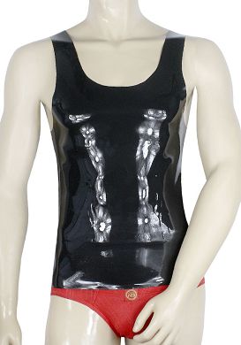 Rimba Herren - Latex Shirt