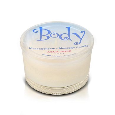 Body Massagekerze Aqua Rose 25ml