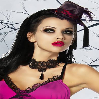 Vampirkostm mit schnen Raffungen
