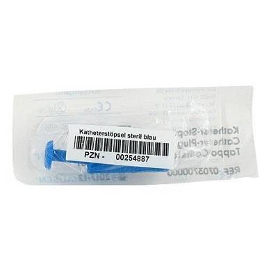 KATHETER Stoepsel steril blau 0254887