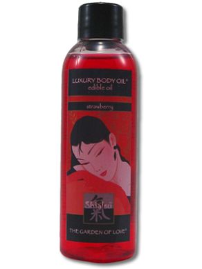 SHIATSU Luxury Massagel 100ml Strawberry
