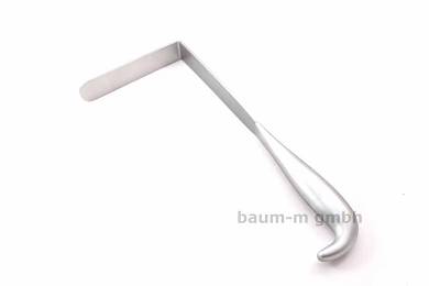 Vaginal-Spekulum nach Kallmorgen Blatt 11 x 2,5 cm Edelstahl matt gerade Form