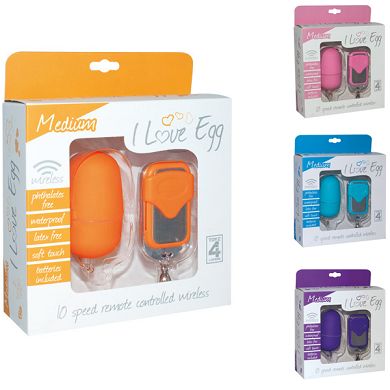 T4L I Love Egg Vibrationsei M 3,4 x 6 cm