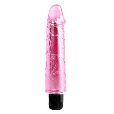 Pipedream Jelly Gems Nr.4 Vibrator 16.5 x 3 cm Pink. (1 x 1 Stück)