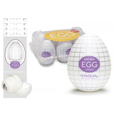 Tenga Masturbator - Egg Spider 6er
