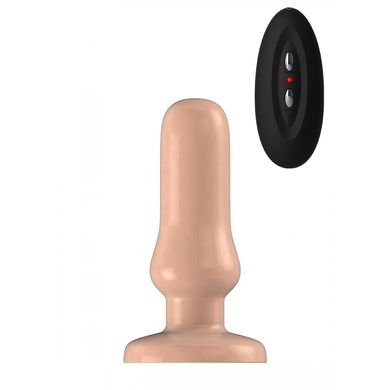13 x 4,3 cm Buttplug Bottomline flesh vibrating