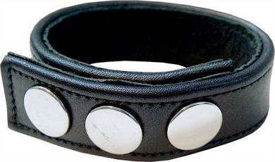 Mr. B Cockstrap: Edel mit drei Druckknöpfen