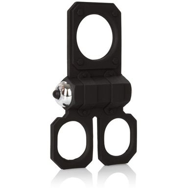 Silicone Lovers Gear Ball Spreader Enhancer black