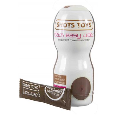SHOTS TOYS - Portable Masturbator Dark Rider Anal