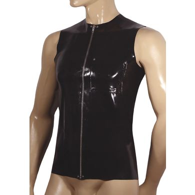 Herren Latex-Top schwarz