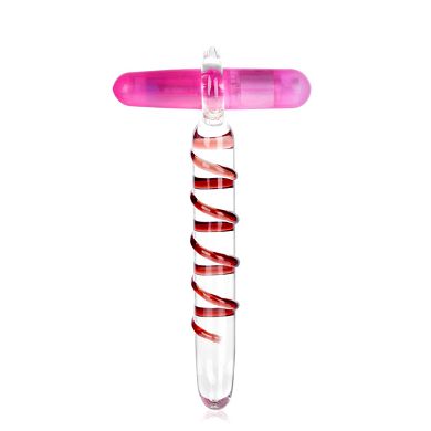 Glas Vibrator mit Spiralstruktur, 20,5 cm