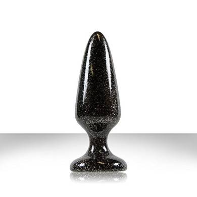 NS Novelties Starlight Gems Analplug - Booty Boppers - groß - schwarz