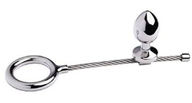 Edelstahl Anal Butt Plug Analplug 2 Größen zur Auswahl (40mm Plug)