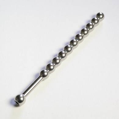 Dilatator Prinzenzepter 100% Edelstahl Dilator m. Bohrung Katheter Sonde 9mm Neu