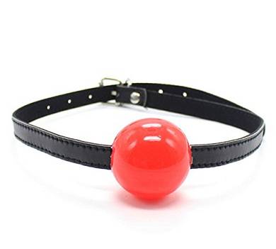 Omos Damen Bondage Ballknebel Mundknebel Knebel Ball-Gag Ballgag