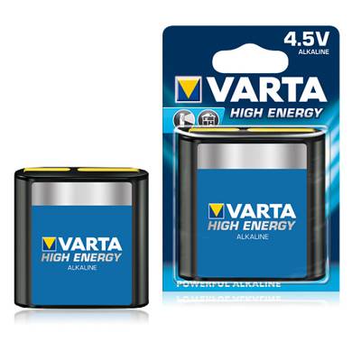 3LR12 High-Energy-Batterie 4,5V Flachbatterie 4912 4,5 Volt VARTA