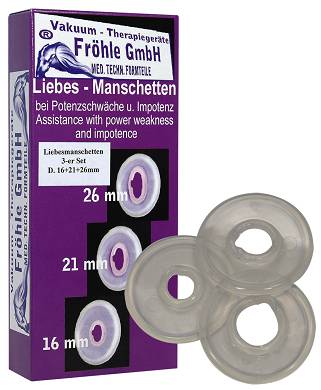 Frhle Liebesmanschetten-3er-Set