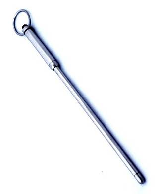 BDSM Erotik Vibrations Dilatator Prinzenzepter extra lang 7mm XXL Edelstahl