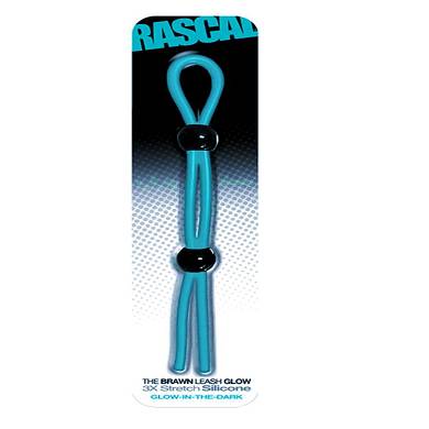 The Brawn Cock Leash Glow Blue (Rascal Toys)