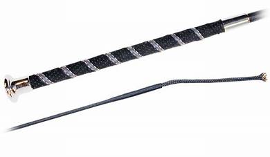 Reitgerte Fleck SOFT Wickelgriff Dressurgerte