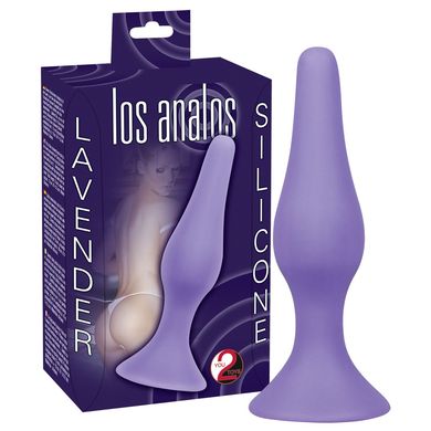 Analplug Stpsel lila 13 x 1 - 3,2 cm