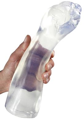 29 x 7,5 cm ASS ANGELES Dildo Los Pobres clear