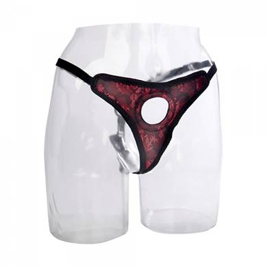 Tanga-Harness - in Rot