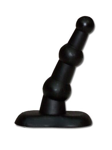 Mini Exhilarator: Analplug, schwarz