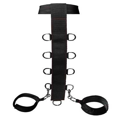 Manbound: Neck & Wrist Restraints - Fesselgurt