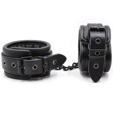 HardcoreDeLuxe Neoprene Puppy Ankle Restraints black - Fußfesseln