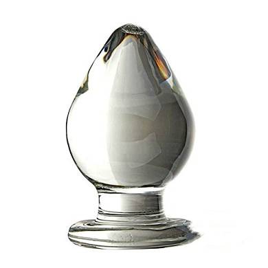 Monkeybrother Extra groß Glass Butt Plug G-Punkt Kristall Anal Plug Vergnügen G