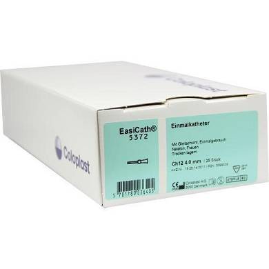EASICATH Einmalkath.Nelaton CH12 5372 Frauen 25St Katheter PZN 599008