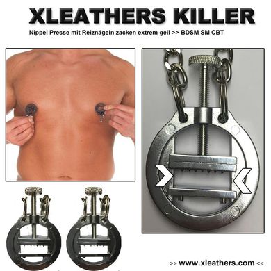 Reizn?gel Rundnippelklemmen BDSM SM CBT
