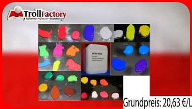 Flüssiglatex 0.3% NH3 Latexmilch 3.0l neon gelb