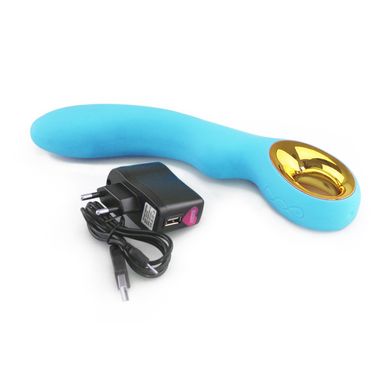  Premium Precious Wand Massager Vibrator G-Spot Stimulator aus medizinischem Silikon in bl