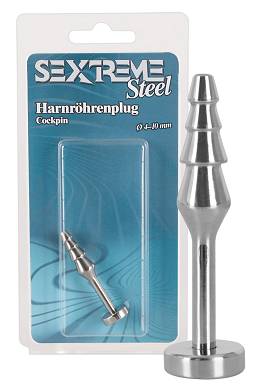 Harnrhrenplug mit Abstufungen 4-10 mm