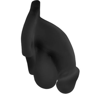 Perfect Fit Hohler Umschnalldildo/Packer Penis Buck Angel Fun Boy medium black