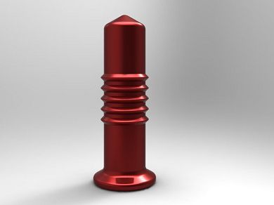 Aussergewhnlicher Aluminium Anal Plug 23 mm / 80 mm - mit Farbauswahl