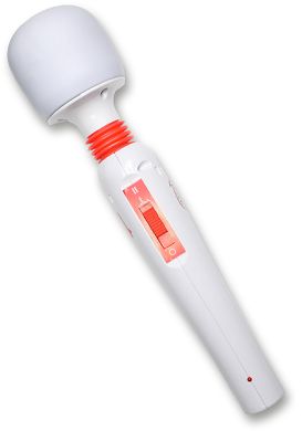 28 cm MINDS OF LOVE Love Wand Massager rot/weiss