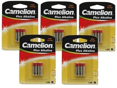 5x 2er CAMELION Plus Alkaline High Energy 1,5V N LR1 LADY BATTERIE BATTERIEN