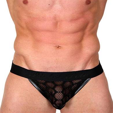Pistol Pete Cubic Jock Underwear Black