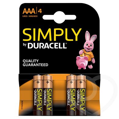 Duracell AAA Batterien (4er Pack)
