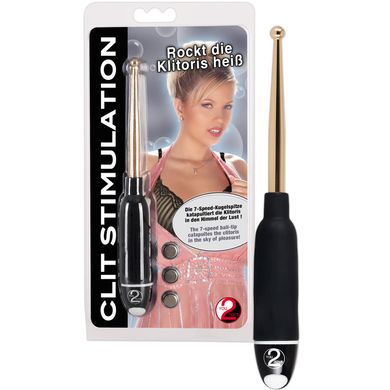 Clit Stimulator - Klitoris-Stimulator schwarz/gold