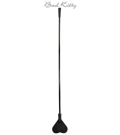 Bad Kitty Gerte Herz - aus Silikon - 44 cm lang - Schwarz