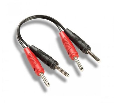 Mystim Adapter von Bananenstecker auf Bananenstecker