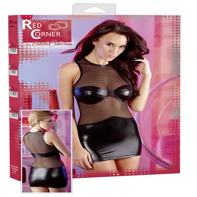 Wetlook Kleid aus Powernet