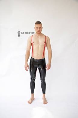 Skin-Jeans mit Sattel Model 2