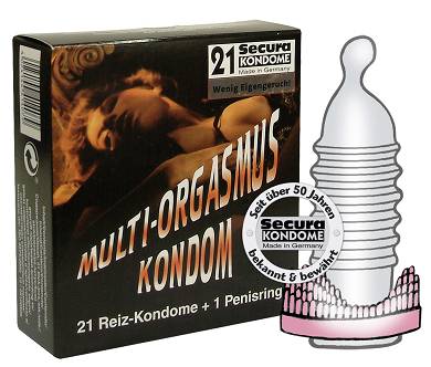 Secura Multi-Orgasmus-Kondom