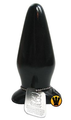 15 x 6 cm Domestic Partner STARFIGHTER Plug large black