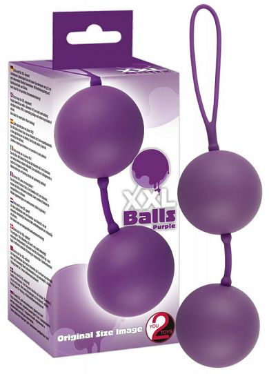 XXL Balls - Liebeskugeln extra gro - Lila